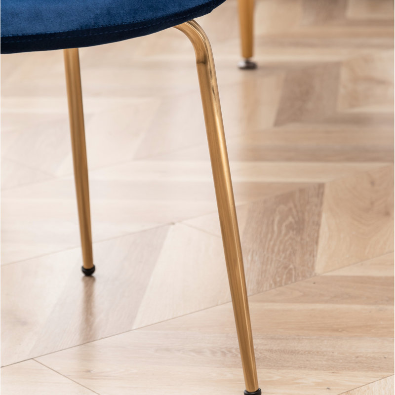 3 ensembles de salle à manger - Table ronde blanche avec 2 chaises et fabrication en bois d'hévéa, revêtement en velours confortable