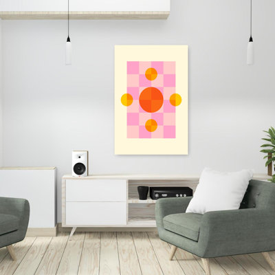«Solar Play», art mural contemporain coloré