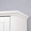 Armoire de rangement pour salle de bain avec 2 portes et 6 tablettes pour la salle de bain