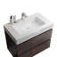 Meuble-lavabo simple mural 29,9 po avec plateau en pierre reconstituée Haverstraw-2117802422