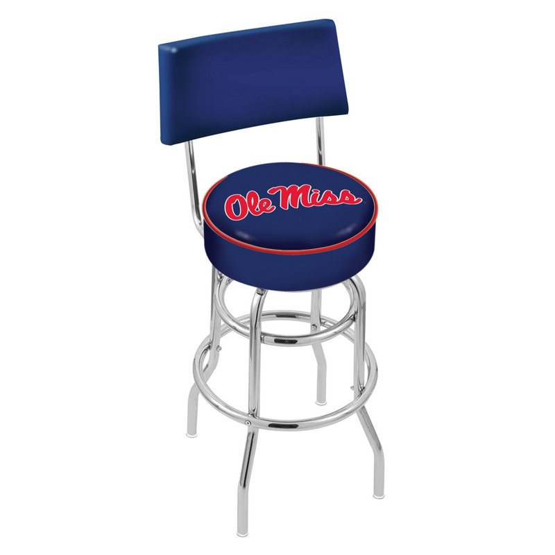 NCAA Swivel 25" Counter Stool, University of Mississippi