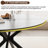 46.5" Wood Round Dining Table-1047603704