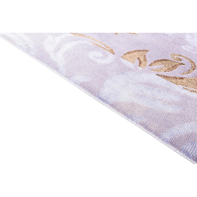 Tapis violet Indira