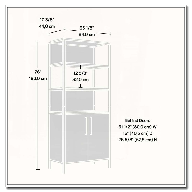 Bookcase With Doors