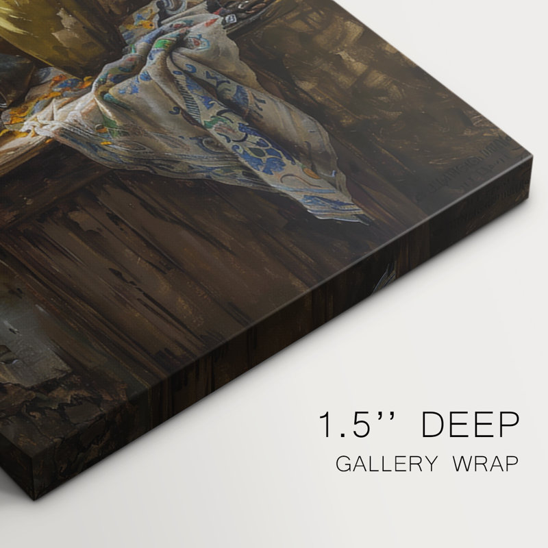 Floral Study  Series  CLXIX  -Premium Gallery Wrapped Canvas Set -Ready to Hang, 36" H x 24" W x 1.2702" D