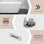67'' x 29.5'' Freestanding Soaking Bathtub