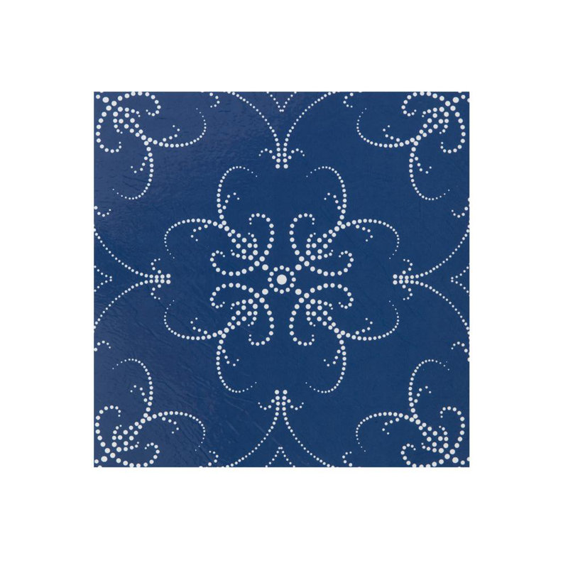 Retro Self Adhesive 12" x 12" x 1.5mm Luxury Vinyl Tile, Navy Pearl