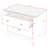 2 - Drawer Nightstand in White Walnut