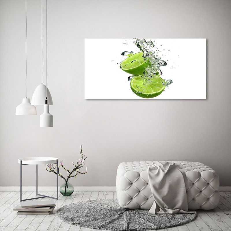 Limonka Under Water - Wrapped Canvas Print