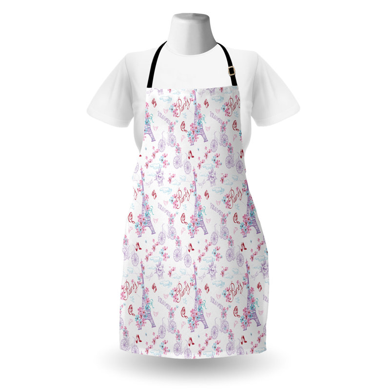 No Pattern Bib Apron