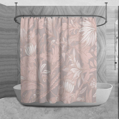 Juliauna Microfiber Shower Curtain