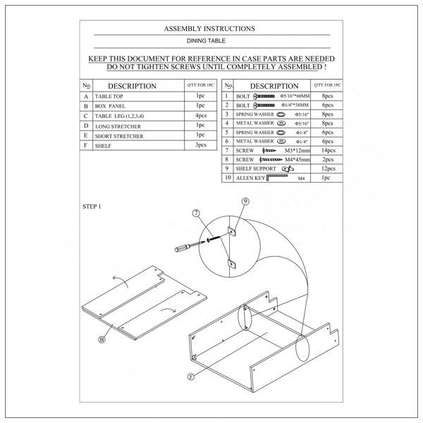 Dimensions du produit
