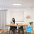 KODA 32" Slim Oval LED Ceiling Light with Adjustable White Color
