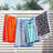 Tommy Hilfiger Colorblock Monogram Light Blue Cotton Beach Towel-126654877