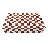Genuine Marble Block Coffee Table - King Red/Carrara Marble, 54" Extra Large