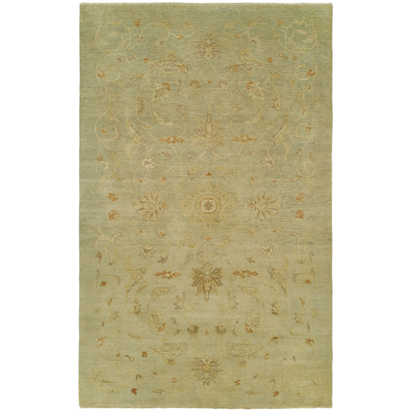 Luca Wool Floral Indoor Rug, Rectangle 6' x 9'