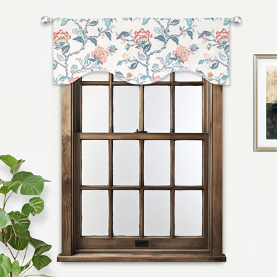 Landsdale Floral Swag Window Valance