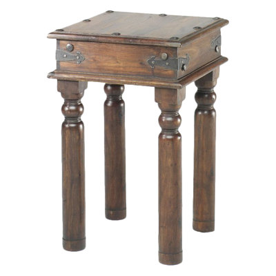 Indian Solid Wood End Table