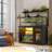Reversible 55-75 Gallon Fish Tank Stand With Cabinet And Shelf-1569600080
