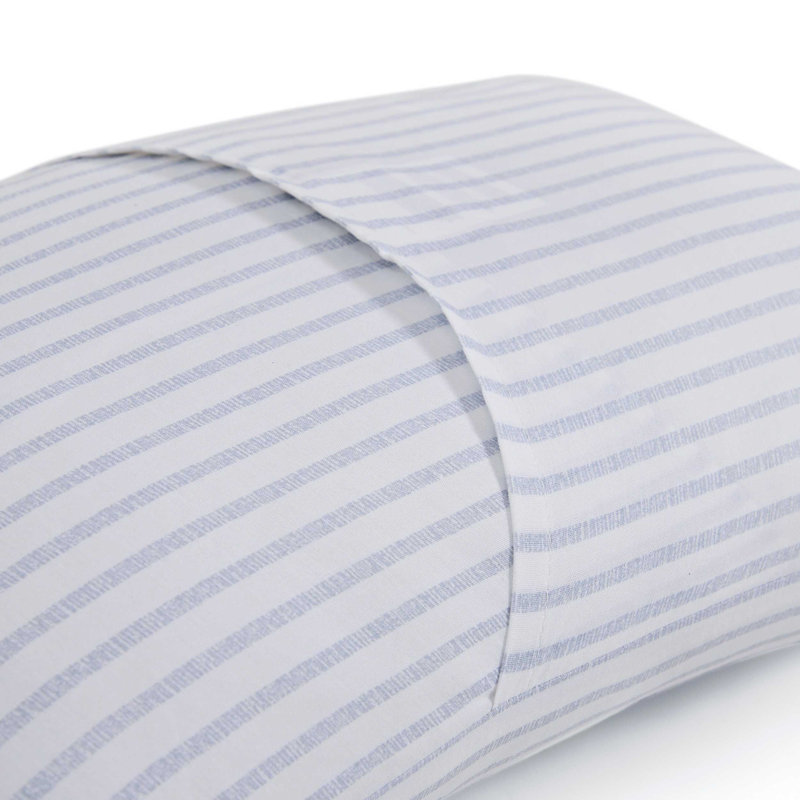 Coussin Tommy Bahama, Rectangle H 12 po x l 16 po, Orchid Bay Stripe Blue