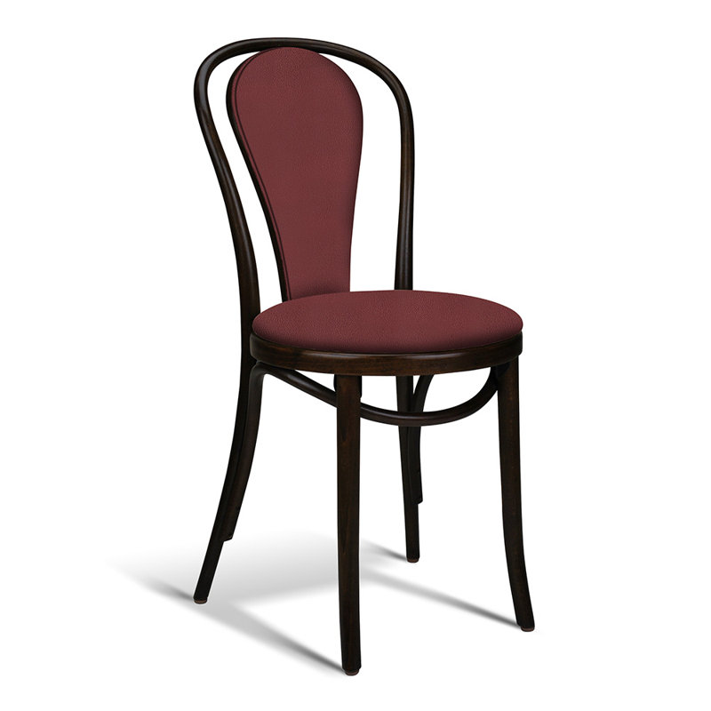 Chaise d'appoint en bois courbé, Bourgogne