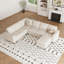 Canapé-lit modulaire en L avec repose-pieds Shavera-1443747864