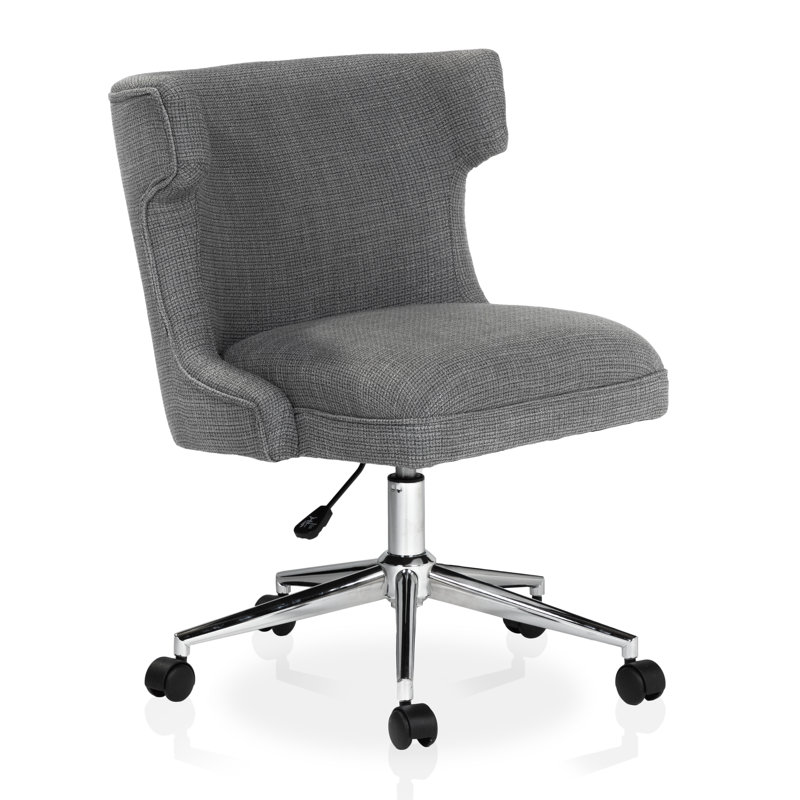 Polyester Blend Task Chair, Gray