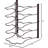 Metal Rectangle Free Standing Pot Rack-434315990