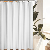 Hookless Transitional Modern Shower Curtains & Shower Liners You'll Love