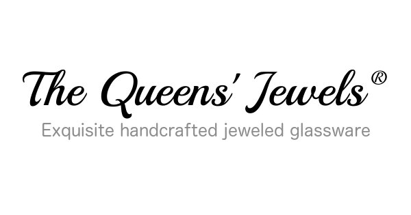 The Queens' Jewels Silver Duck Jeweled Glassware, Wine Glasses