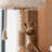 Solid Wood Cat Tree Condo, Modern Cat Tower for Indoor Cats, Wooden Cat Furniture, Sisal Scratching Posts and Hanging Toys, 33"