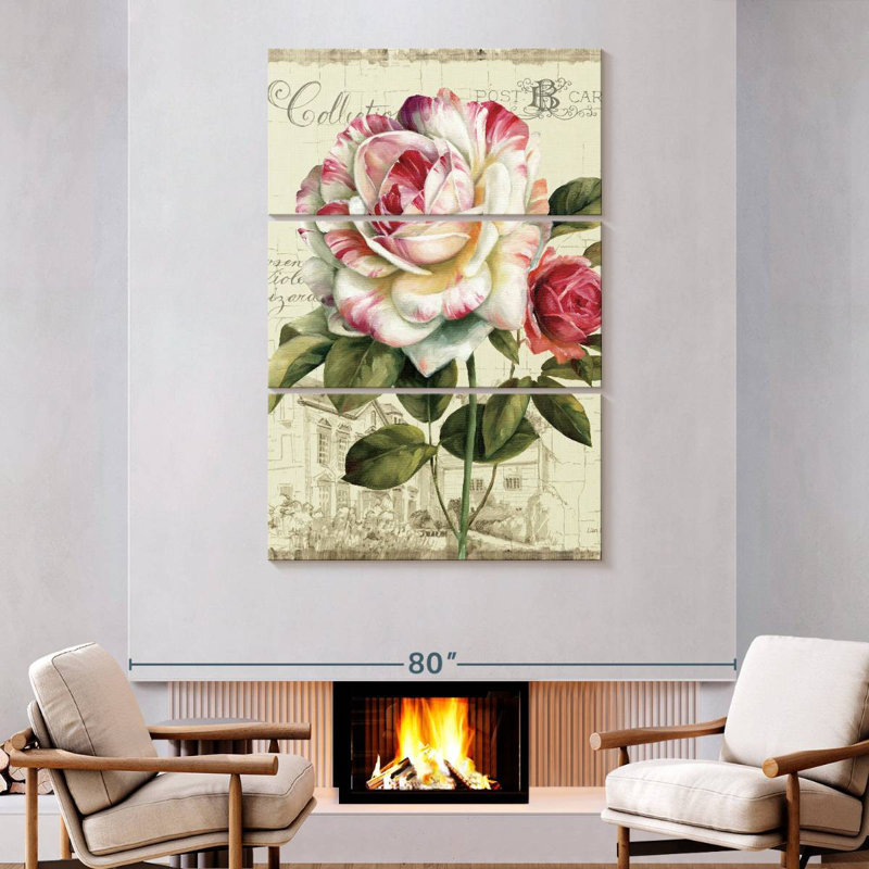 Harnek Garden View Rose, 74" H x 48" W