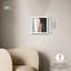 Art mural Boho, "Passageway III Shadowbox" par Art Remedy, cadre blanc, 13 x 13-459942800-459942802