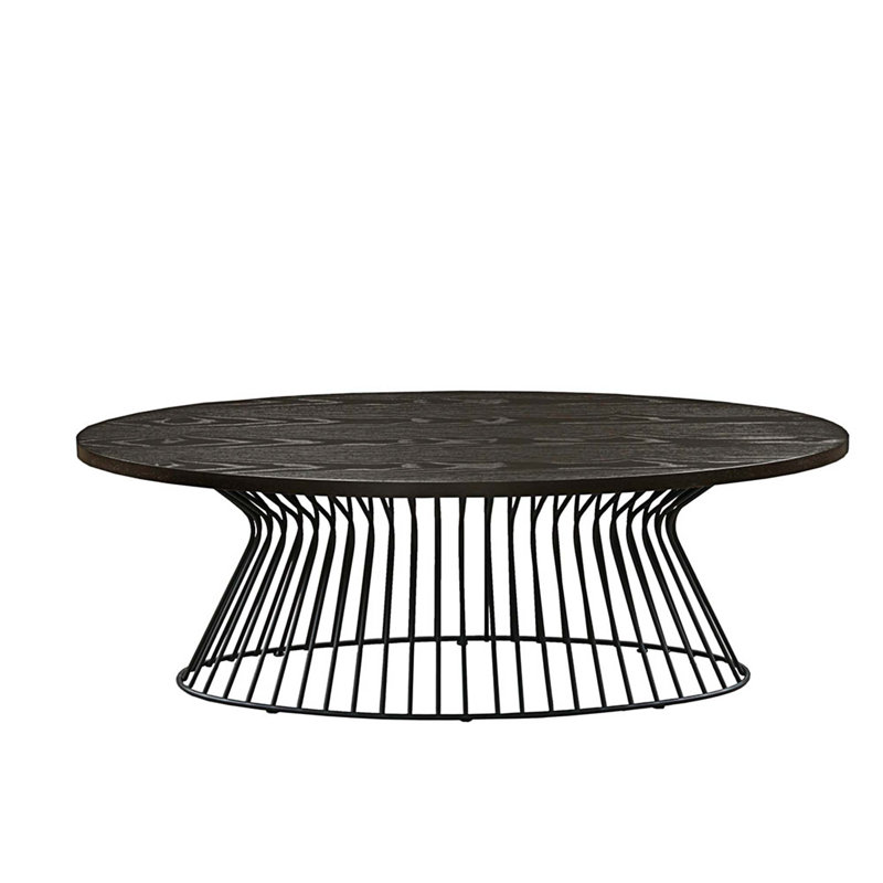 Table basse Jaquette, Noir