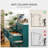   Metal 5-drawer Dressing Table-1198010226