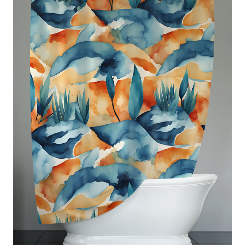 Rideau de douche Emica, H 93 po x l 70 po