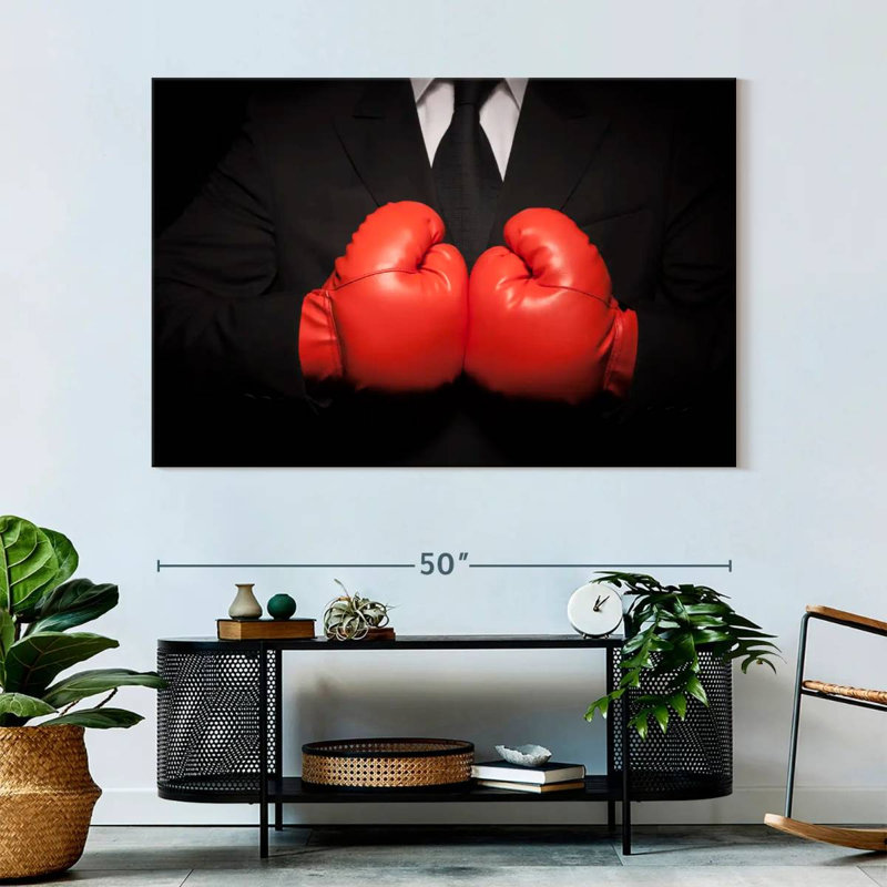 Boxer homme d'affaires Sireci, H 34 po x l 51 po