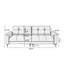 Causeuse-coussin modulable noire en cuir véritable-633414985