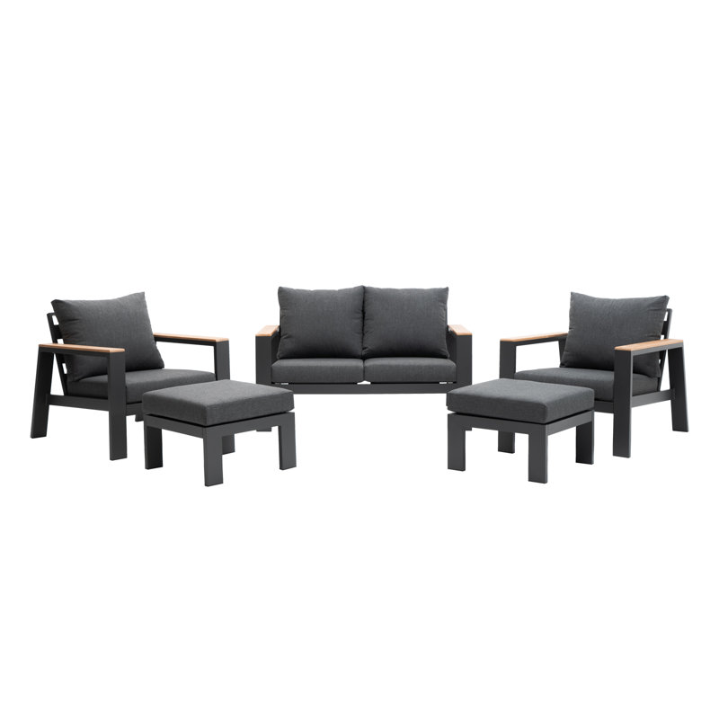 Alexandro 54.9'' Wide Sofa Set Outdoor Conversation Set for Patio