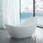 72.83'' x 30.75'' Soaking Acrylic Bathtub-68164129