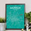 Munich City Map - No Frame Print-147588837