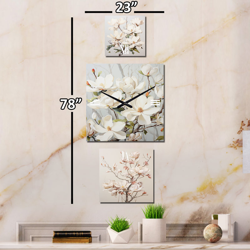 Cheniqua Metal Wall Clock