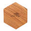 Sous-verre hexagonal en bois