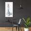 «Empowered Beauty 2» par Emily Adams, art mural en verre, 12 po x 24 po-1146966884