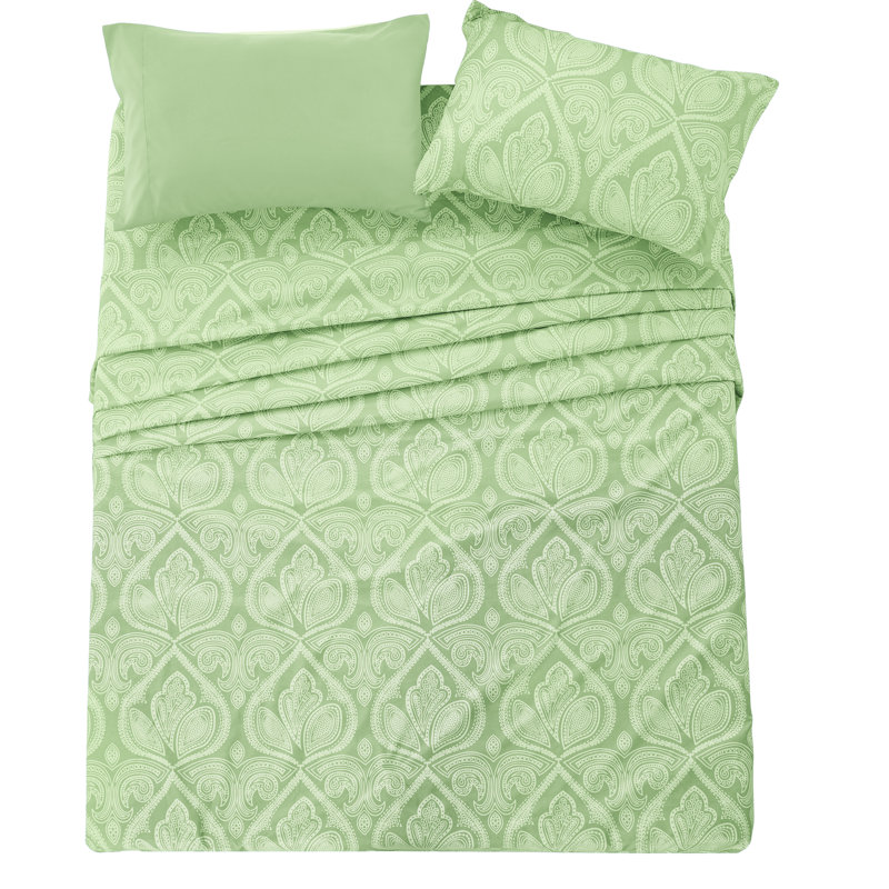 Ensemble de draps en microfibre Lux Hotel, ISE, Ensemble de draps pour taille de lit simple TG ave