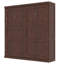 Lit escamotable double, peut être plié dans une armoire, espresso-1042319308-1042319299