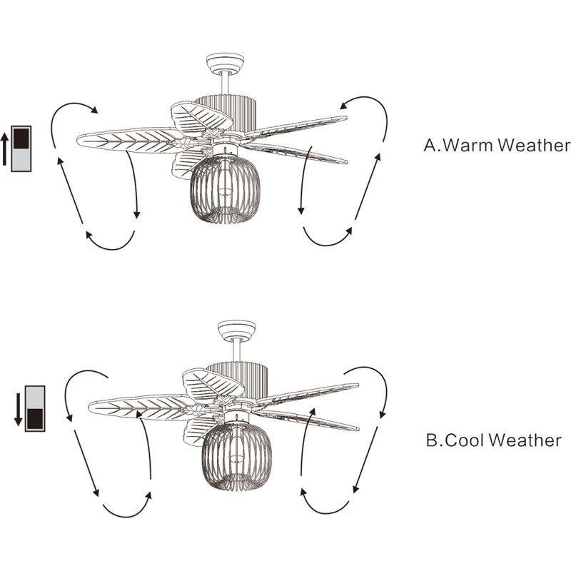 Bollingt Ceiling Fan with Light Kit