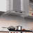30 in. 900 CFM Wall Mount Range Hood, Stainless Steel Vent Hood with Gesture/Touch/Remote Control, With Led Lights