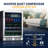 Newair 24" Built-in 177 Can Beverage Fridge with Precision Temperature-123989199