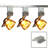44'' 3 -Light Track Track Kit with Dimmable and Adjustable Head-53032948